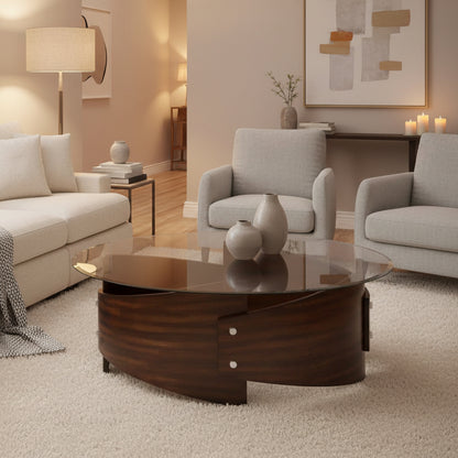 Jofran Waterville Oval Cocktail Table