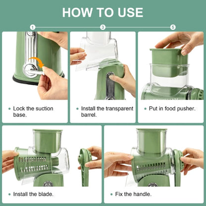 (New) SUSTEAS Rotary Cheese Grater