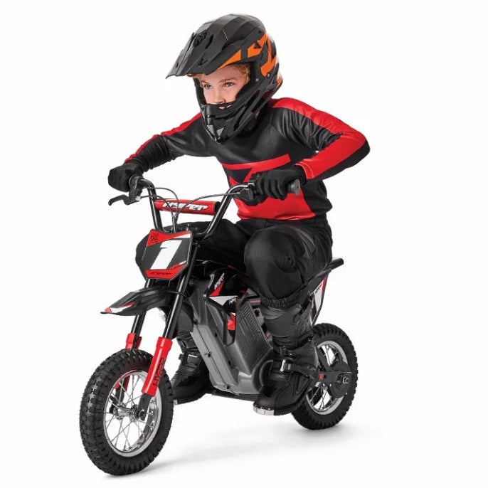 Hyper HPR350 Dirt Bike 24 Volt Electric Motorcycle for Kids' - Exclusive Red/Black