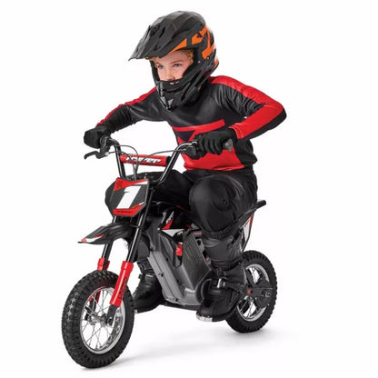 Hyper HPR350 Dirt Bike 24 Volt Electric Motorcycle for Kids' - Exclusive Red/Black