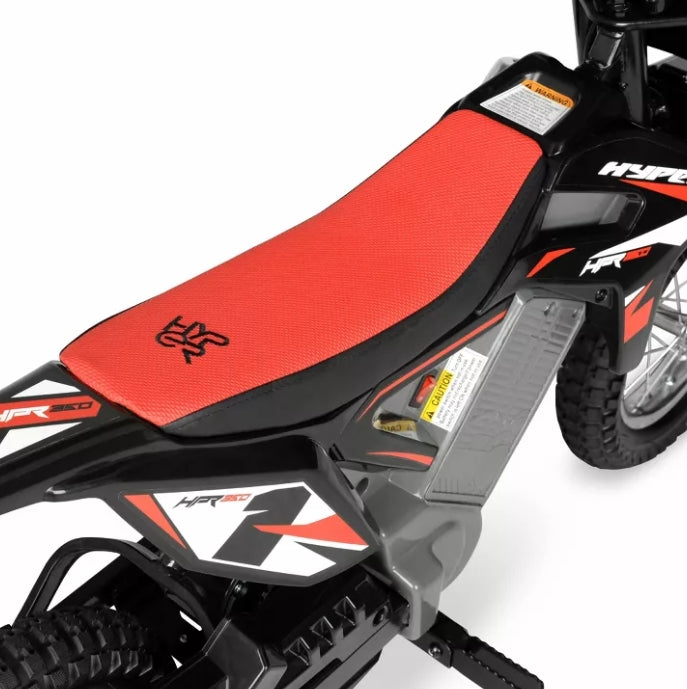 Hyper HPR350 Dirt Bike 24 Volt Electric Motorcycle for Kids' - Exclusive Red/Black