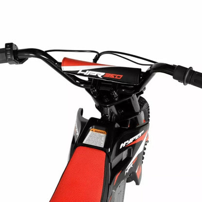 Hyper HPR350 Dirt Bike 24 Volt Electric Motorcycle for Kids' - Exclusive Red/Black
