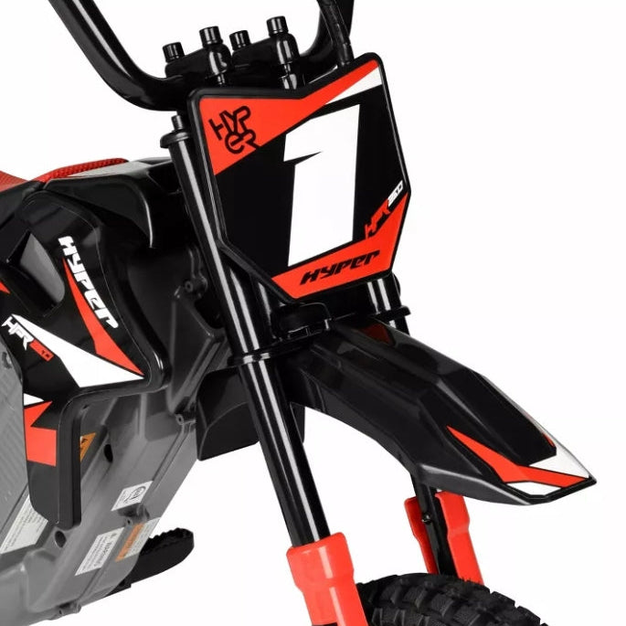 Hyper HPR350 Dirt Bike 24 Volt Electric Motorcycle for Kids' - Exclusive Red/Black