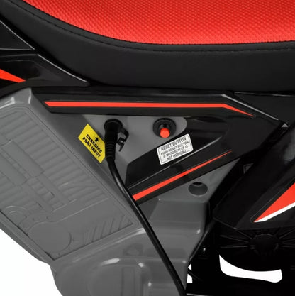 Hyper HPR350 Dirt Bike 24 Volt Electric Motorcycle for Kids' - Exclusive Red/Black