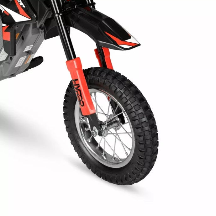 Hyper HPR350 Dirt Bike 24 Volt Electric Motorcycle for Kids' - Exclusive Red/Black