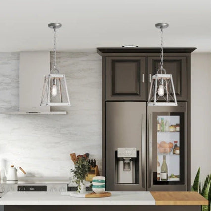Bradberry farmhouse lantern pendant light