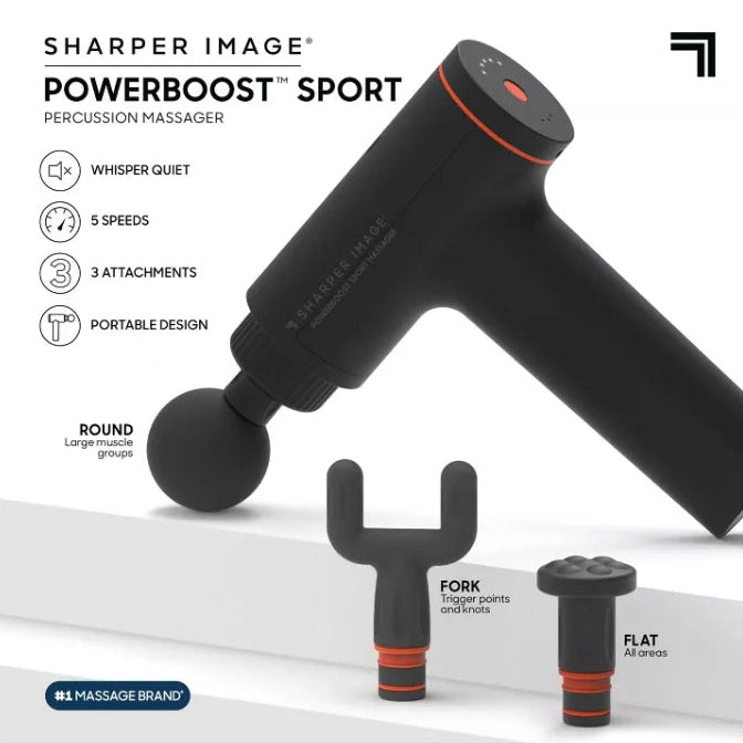 Sharper Image Powerboost Deep Tissue Body Massager