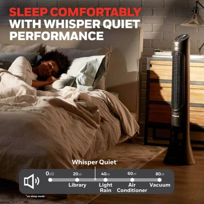 (New) Honeywell Quiet Set 8-Speed Oscillating Tower Fan