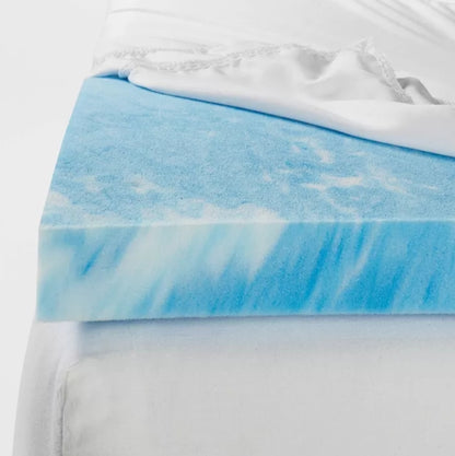 (New) Full 2" Cool Touch Memory Foam Mattress Topper