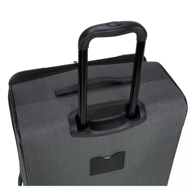 (New) Skyline Large Checked Spinner Wheels Suitcase