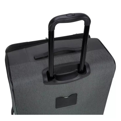(New) Skyline Large Checked Spinner Wheels Suitcase