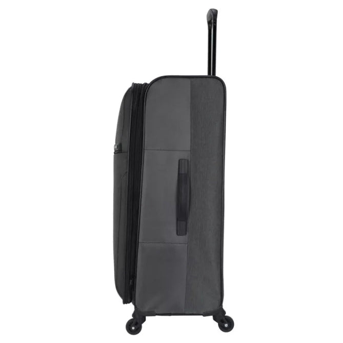 (New) Skyline Large Checked Spinner Wheels Suitcase