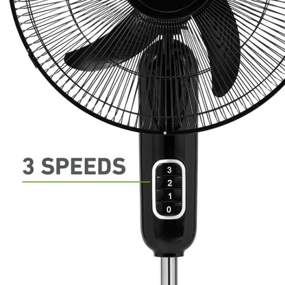 (New) Holmes 16" Blade Breeze Manual Stand Oscillating Fan
