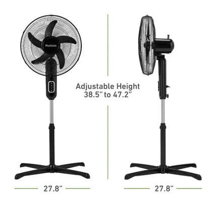 (New) Holmes 16" Blade Breeze Manual Stand Oscillating Fan