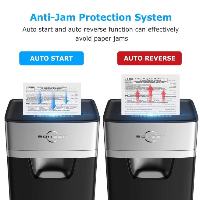 Bonsen Cross-Cut Paper Shredder