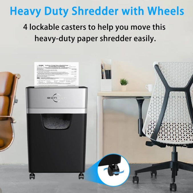 Bonsen Cross-Cut Paper Shredder