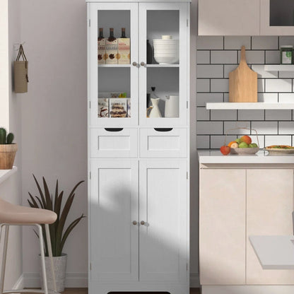 White Cabinet Storage Cabinet