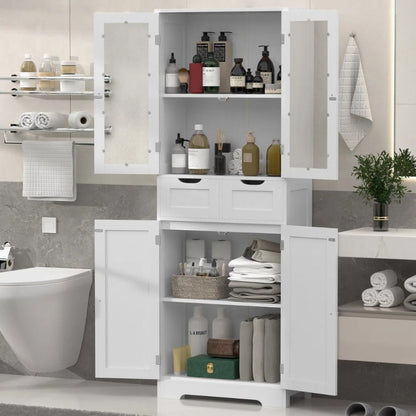 White Cabinet Storage Cabinet