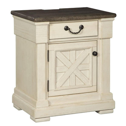 (New) Ashley Furniture Bolanburg One Drawer Nightstand