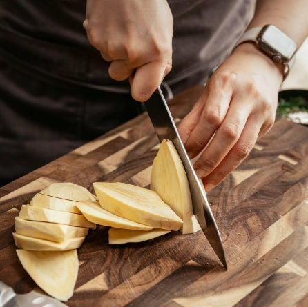 (New) Forged Acacia, 3-Piece Knife Set