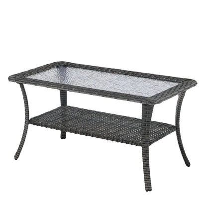 Patio Coffee Table Rattan Side Table