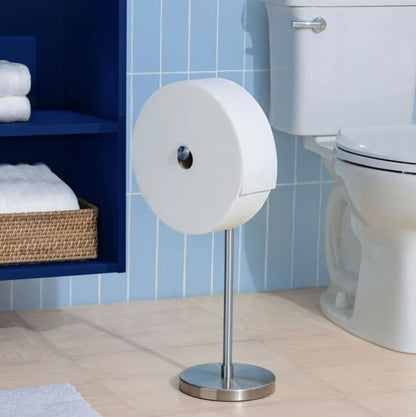 Charmin Ultra Soft Toilet Paper, Forever Roll Starter Kit, 1 Holder, 2 Rolls, 2-Ply Bath Tissue