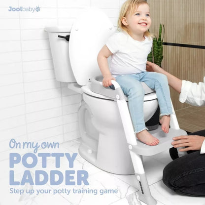 Jool Baby On My Own Potty Ladder - Gray