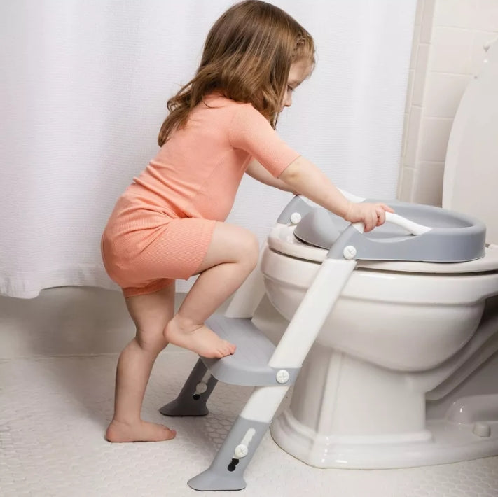 Jool Baby On My Own Potty Ladder - Gray