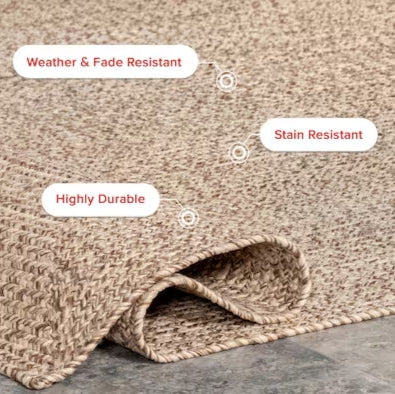 nuLOOM Wynn Braided Indoor/Outdoor Area Rug
