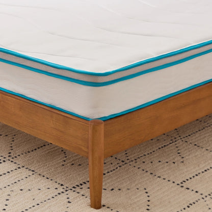 (New) Linenspa 8 Inch Hybrid Mattress - Twin - Bed in a Box