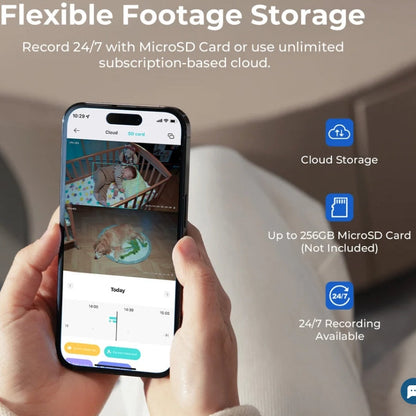 IMILAB C30 Dual 3K+3K WiFi Plug-in Indoor Camera