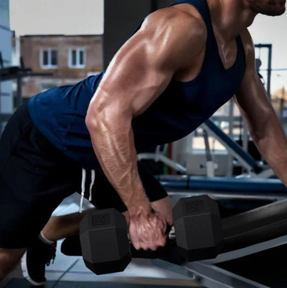 35lbs. Stack Fitness - Hex Dumbbell