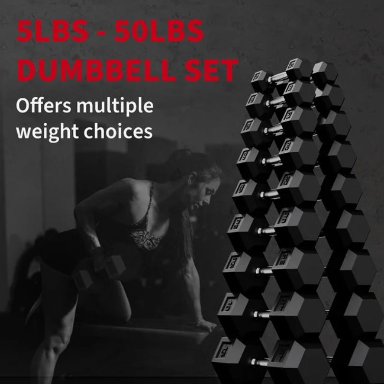 35lbs. Stack Fitness - Hex Dumbbell