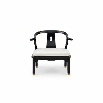 James Mont Style Chinoiserie Ming Horseshoe Chair