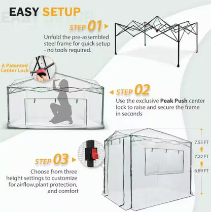 (New) Eagle Peak Foldable Greenhouse