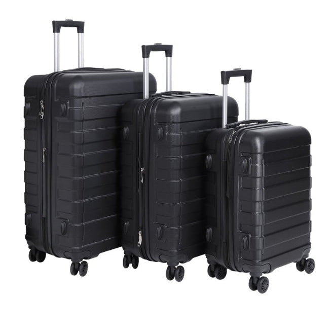 (New) ZENSTYLE 3 Pcs Suitcase Expandable Luggage Set
