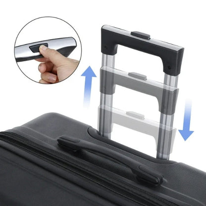 (New) ZENSTYLE 3 Pcs Suitcase Expandable Luggage Set