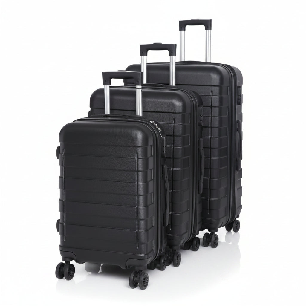 (New) ZENSTYLE 3 Pcs Suitcase Expandable Luggage Set