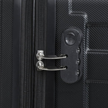 (New) ZENSTYLE 3 Pcs Suitcase Expandable Luggage Set