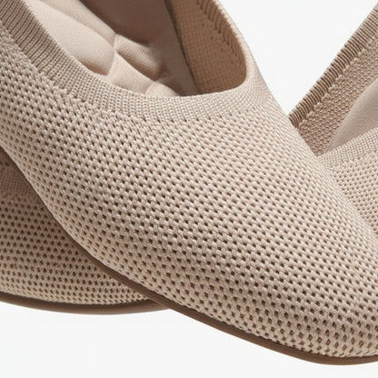 VIVAIA Almond Toe Block Heel