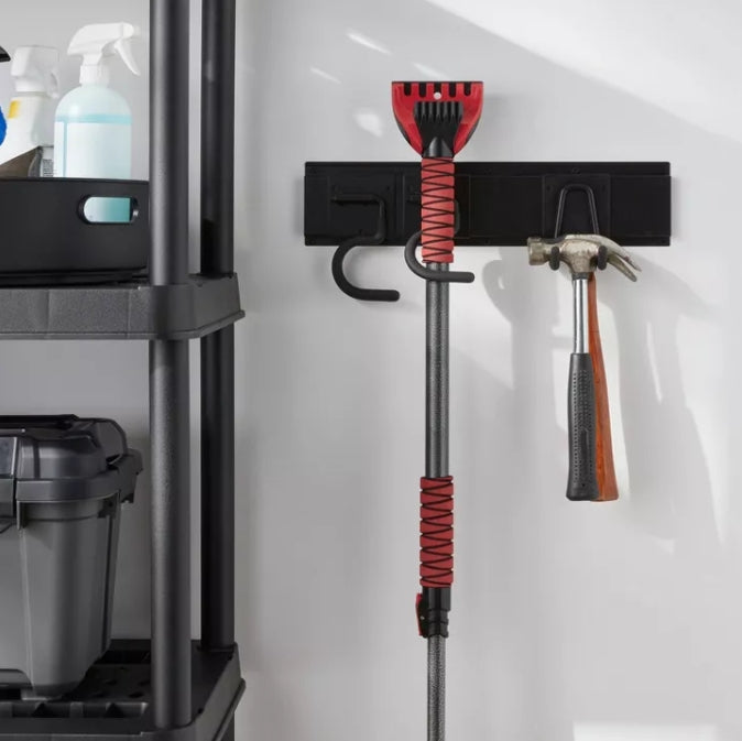(New) Heavy Duty Garage Tool Hook and Rail Kit