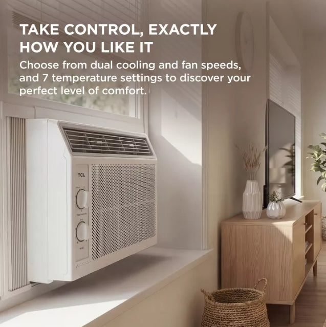 (New) TCL 5000 BTU Window Air Conditioner