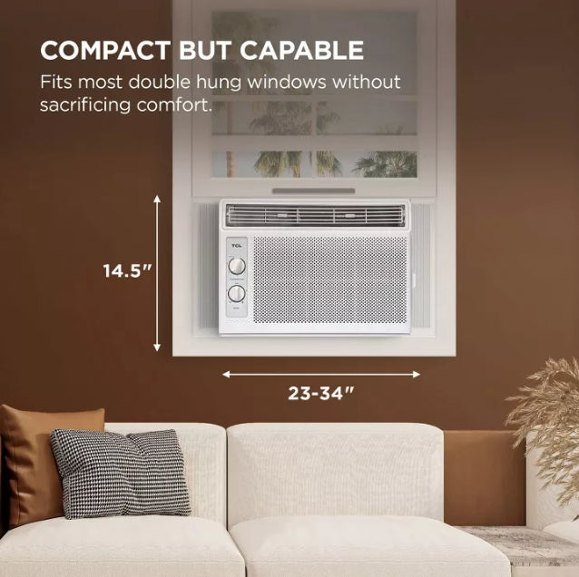 (New) TCL 5000 BTU Window Air Conditioner