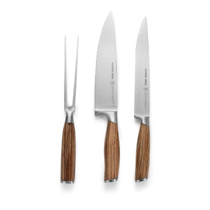 Schmidt Bros. Zebra Wood, 4-Piece Carving Set