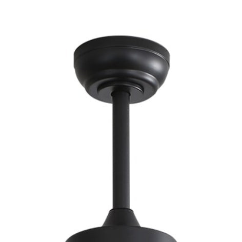 Flynama Ceiling Fan 54-in Black with ABS Blades LED Ceiling Fan With Light 6 -Blade