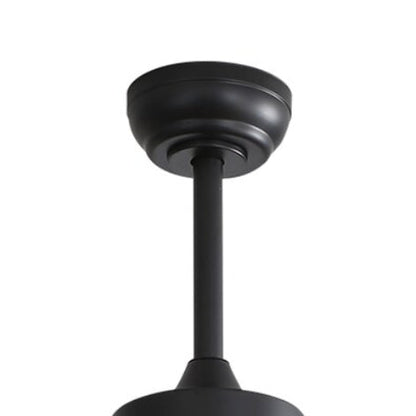 Flynama Ceiling Fan 54-in Black with ABS Blades LED Ceiling Fan With Light 6 -Blade