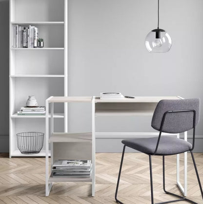 Dorm 5 Shelf Bookcase White