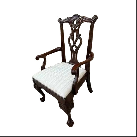 Chippendale Style Mahogany Dining Chair