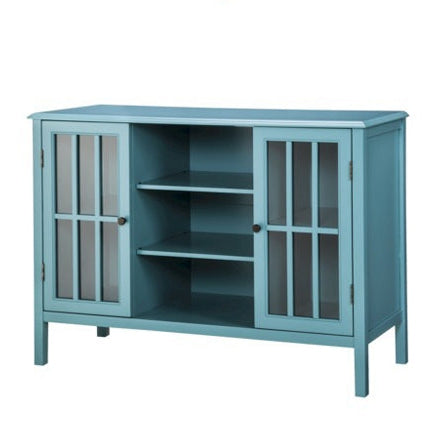 Threshold Windham 2-Door Cabinet with Center Shelves