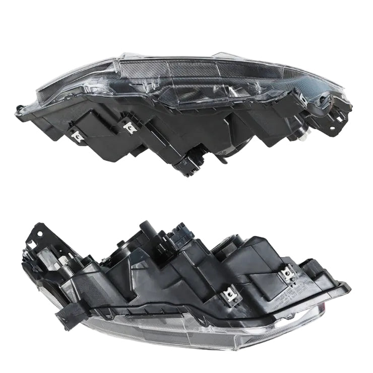 (New) Honda Civic 2016-2018 Halogen Projector Headlights Chrome Housing